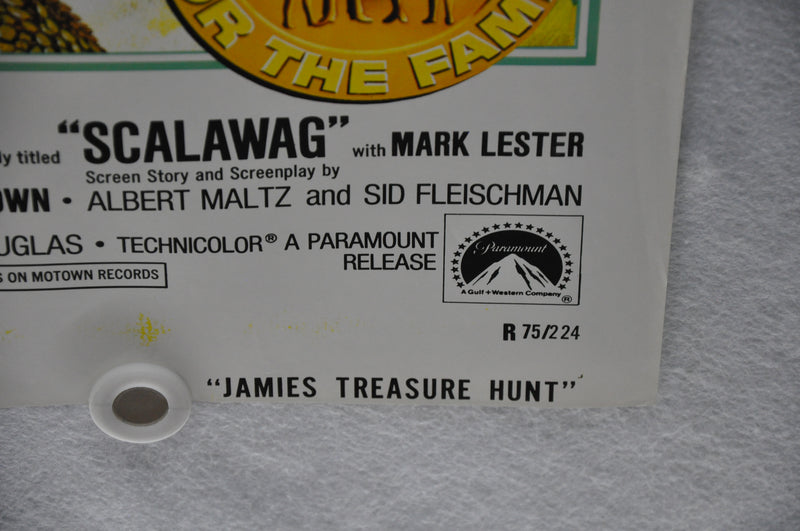 1975 Scalawag (aka Jamie's Treasure Hunt) Original 1SH Movie Poster 27 x 41   - TvMovieCards.com