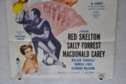 1951 Excuse My Dust Original 1SH Movie Poster Red Skelton Sally Forrest   - TvMovieCards.com