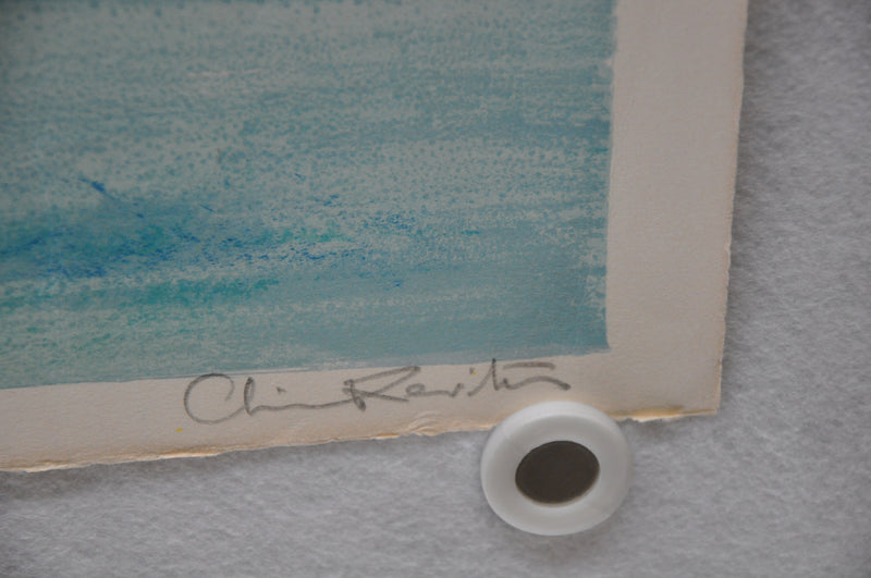 Reiter "Harbor Sailboat Scene" Signed Lithograph Print 21 x 30   - TvMovieCards.com