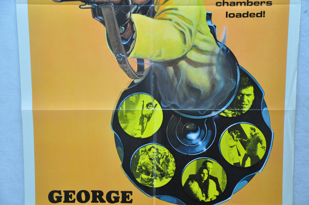 1975 Russian Roulette Original 1SH Movie Poster 27 x 41 George Segal   - TvMovieCards.com