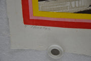 Sylvia Solochek Walters 1975 Woodcut Print "5 Tomatoes" 3/14 24 x 27   - TvMovieCards.com