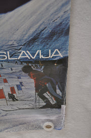 Vintage 1977 Yugoslavia Travel Poster "Alpe Slovenija" 26.5" x 38.5"   - TvMovieCards.com