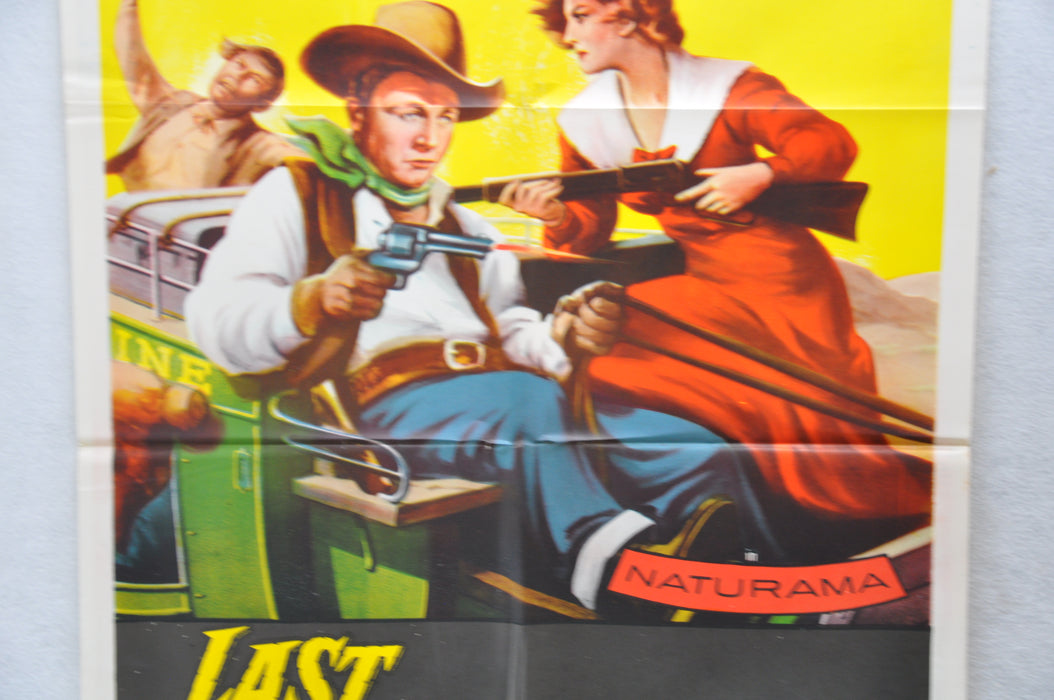 1957 The Last Stagecoach West Original 1SH Movie Jim Davis, Mary Castle   - TvMovieCards.com