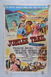 1954 Jubilee Trail Original 1SH Movie Vera Ralston, Joan Leslie, Forrest Tucker   - TvMovieCards.com
