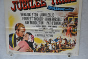 1954 Jubilee Trail Original 1SH Movie Vera Ralston, Joan Leslie, Forrest Tucker   - TvMovieCards.com