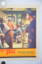He Rides Tall 1964 Lobby Card #5 Movie Poster Tony Young, Dan Duryea, Jo Morrow   - TvMovieCards.com
