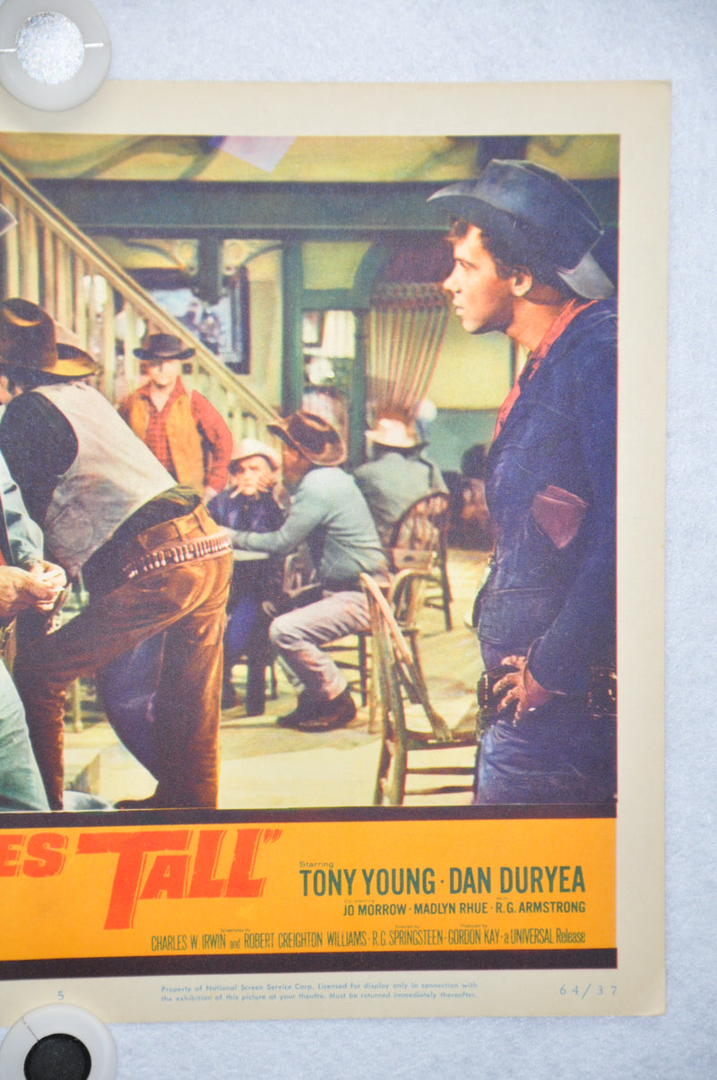 He Rides Tall 1964 Lobby Card #5 Movie Poster Tony Young, Dan Duryea, Jo Morrow   - TvMovieCards.com