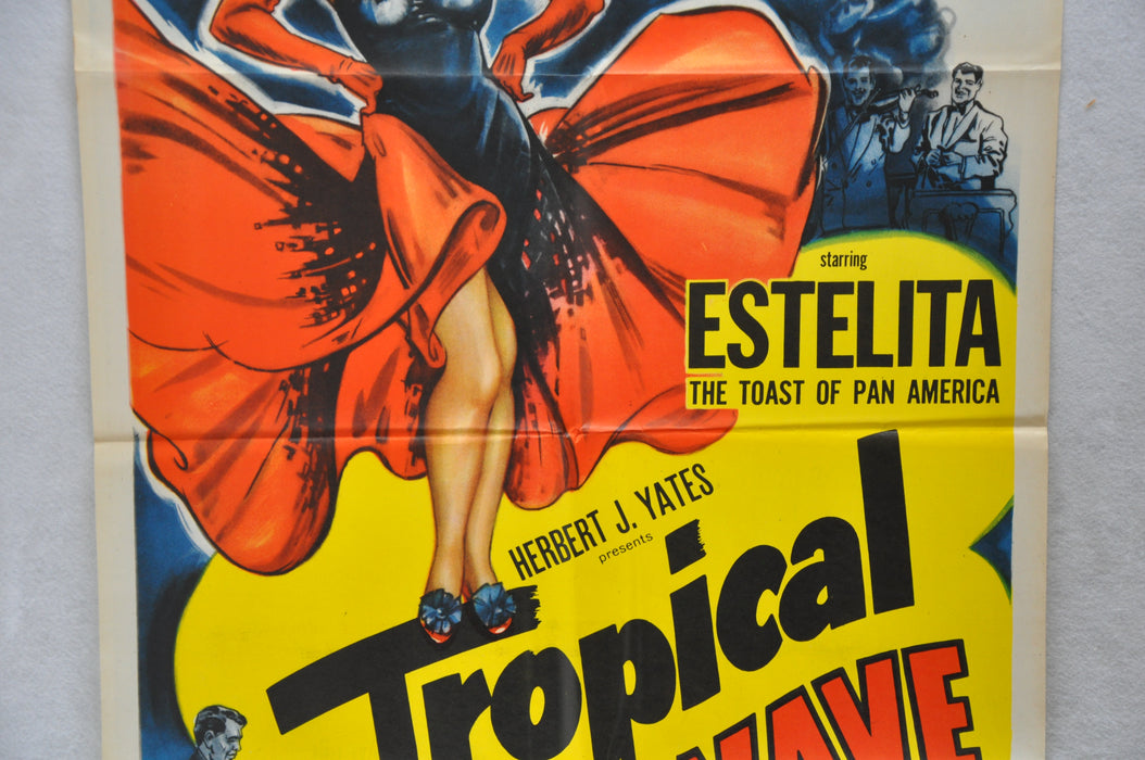 1952 Tropical Heat Wave Original 1SH Movie Estelita Rodriguez Home Decor   - TvMovieCards.com