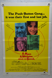 1979 A Man, a Woman and a Bank Original 1SH Movie Poster 27x41 Donald Sutherland   - TvMovieCards.com