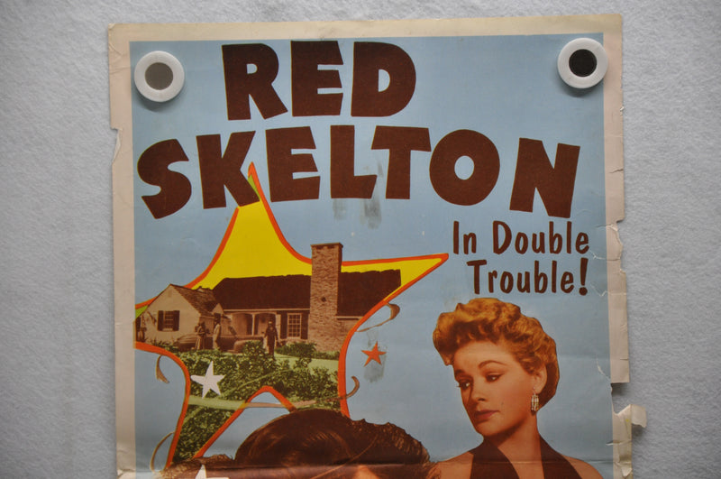 1953 Half A Hero Original Insert Movie Poster Red Skelton Jean Hagen   - TvMovieCards.com