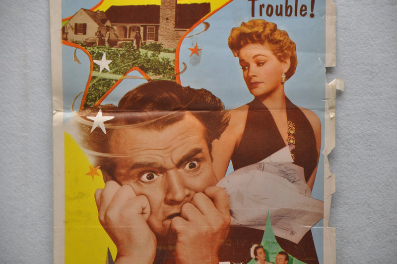 1953 Half A Hero Original Insert Movie Poster Red Skelton Jean Hagen   - TvMovieCards.com