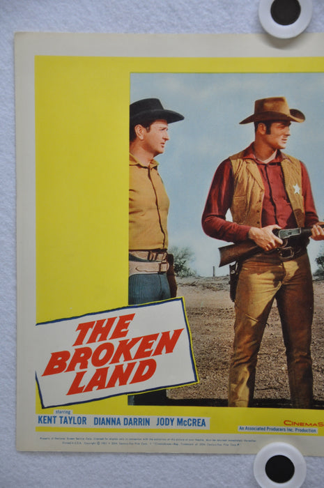 The Broken Land 1962 Lobby Card #7 Movie Poster Kent Taylor, Diana Darrin   - TvMovieCards.com