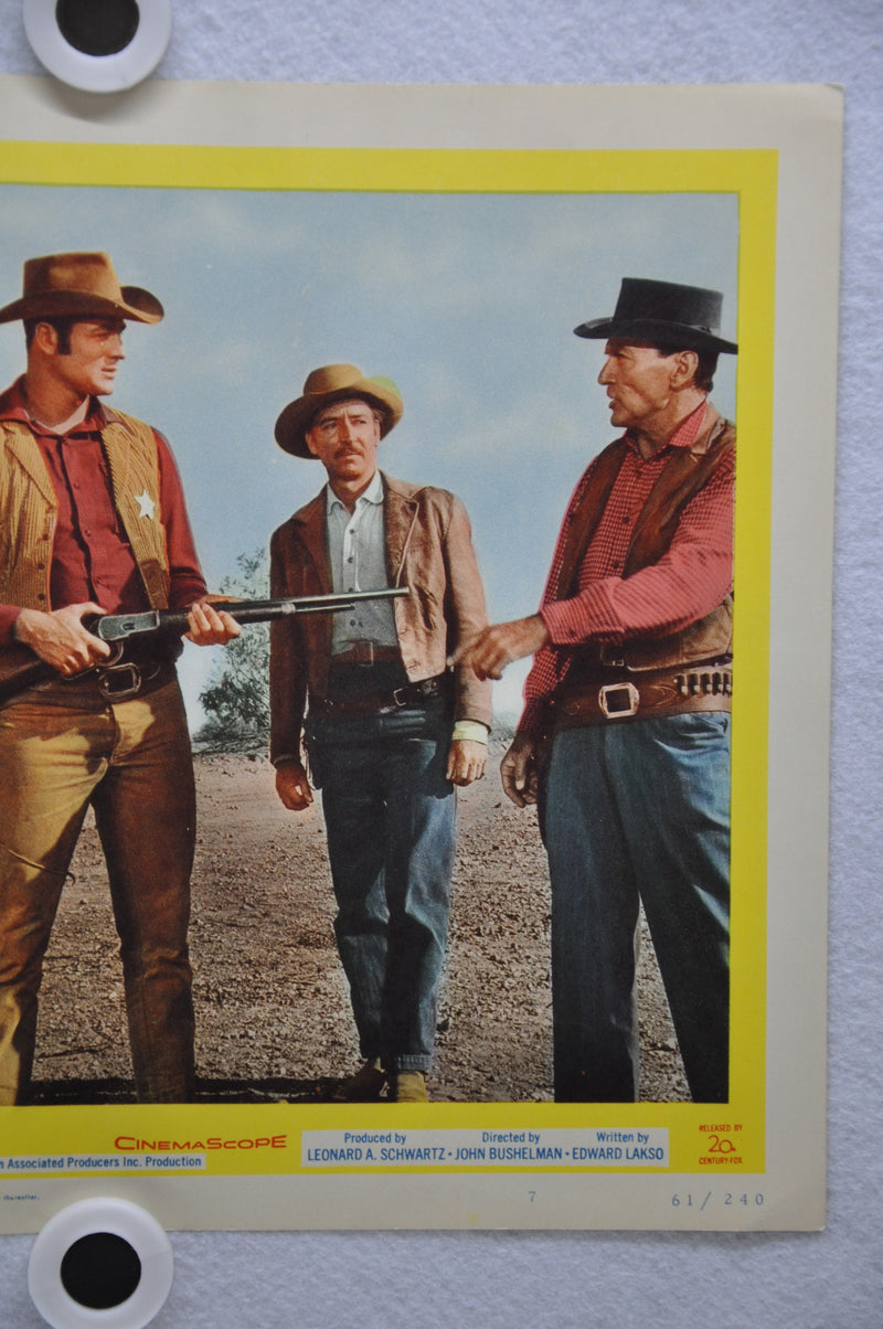 The Broken Land 1962 Lobby Card #7 Movie Poster Kent Taylor, Diana Darrin   - TvMovieCards.com
