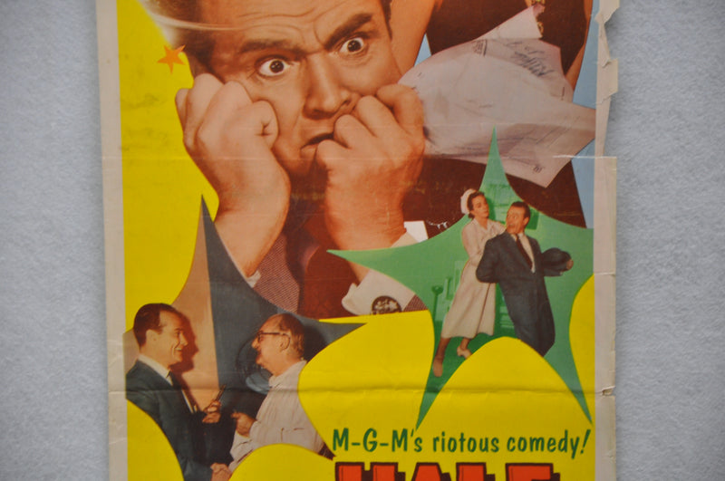 1953 Half A Hero Original Insert Movie Poster Red Skelton Jean Hagen   - TvMovieCards.com