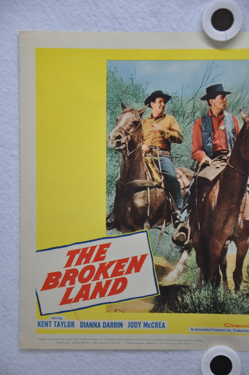 The Broken Land 1962 Lobby Card #4 Movie Poster Kent Taylor, Diana Darrin   - TvMovieCards.com