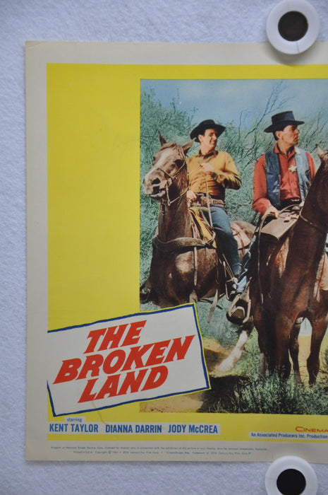 The Broken Land 1962 Lobby Card #4 Movie Poster Kent Taylor, Diana Darrin   - TvMovieCards.com