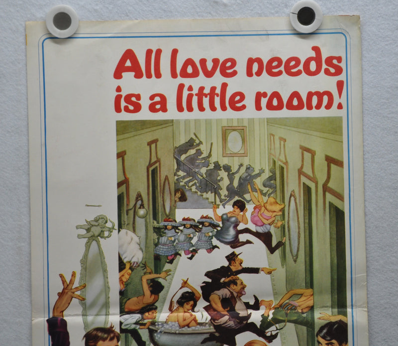 1966 Hotel Paradiso Original Insert Movie Poster Gina Lollobrigida, Alec Guinnes   - TvMovieCards.com