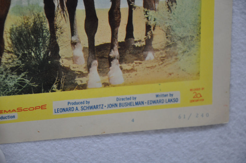 The Broken Land 1962 Lobby Card #4 Movie Poster Kent Taylor, Diana Darrin   - TvMovieCards.com