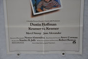 1979 Kramer Vs Kramer Original 1SH Movie Poster 27 x 41 Dustin Hoffman   - TvMovieCards.com