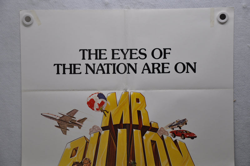 1977 Mr. Billion Original 1SH Movie Poster 27 x 41 Terence Hill Jackie Gleason   - TvMovieCards.com