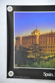 Vintage 1980s Spain Travel Poster Everything Under the Sun Royal Palace 19 x 26   - TvMovieCards.com