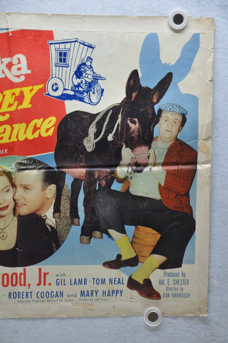 1950 Joe Palooka in Humphrey Takes a Chance Original Half Sheet Movie Poster   - TvMovieCards.com
