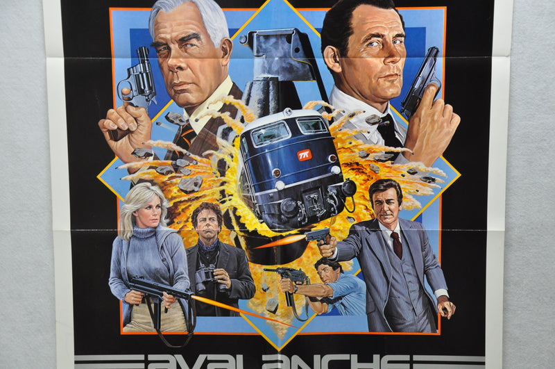 1979 Avalanche Express Original 1SH Movie Poster 27 x 41 Lee Marvin, Robert Shaw   - TvMovieCards.com
