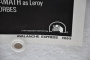 1979 Avalanche Express Original 1SH Movie Poster 27 x 41 Lee Marvin, Robert Shaw   - TvMovieCards.com
