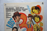 1975 Los Compodres Original 1Sh Movie Poster 27x 37 Gerardo Reyes   - TvMovieCards.com