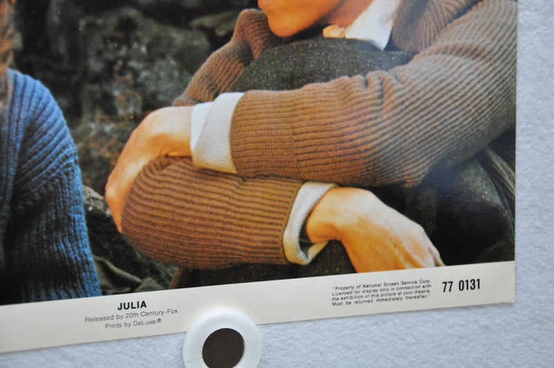 Julia Lobby Card 1977 Movie Poster Jane Fonda Vanessa Redgrave Jason Robards   - TvMovieCards.com