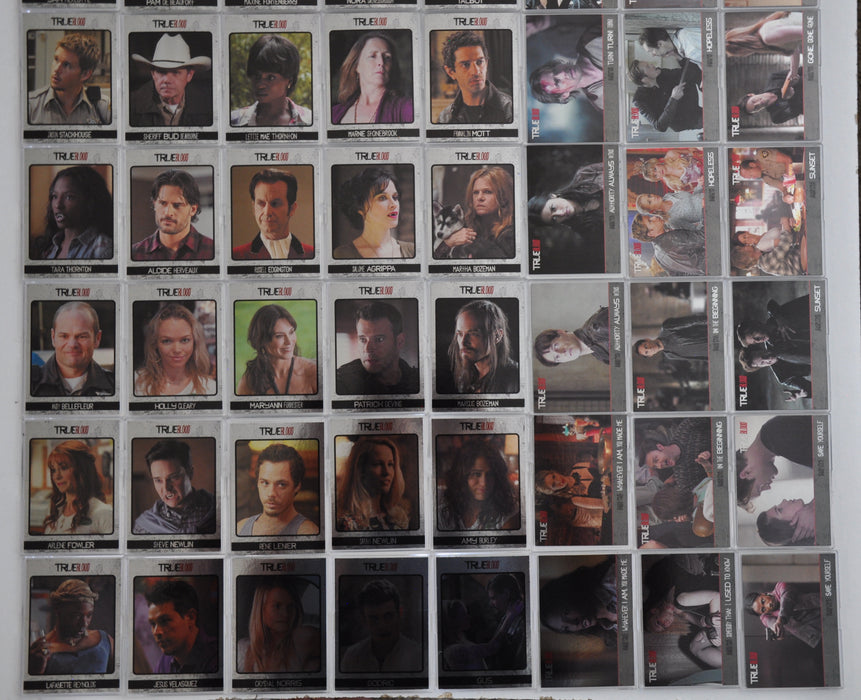 True Blood Archives Parallel Chase Card Set 72 Cards   - TvMovieCards.com
