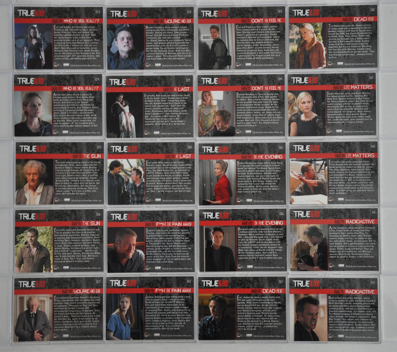 True Blood Season 6 Collector's Trading Base Card Set 20 Cards   - TvMovieCards.com