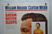 1962 Satan Never Sleeps Original 1Sh Movie Poster William Holden Clifton Webb   - TvMovieCards.com