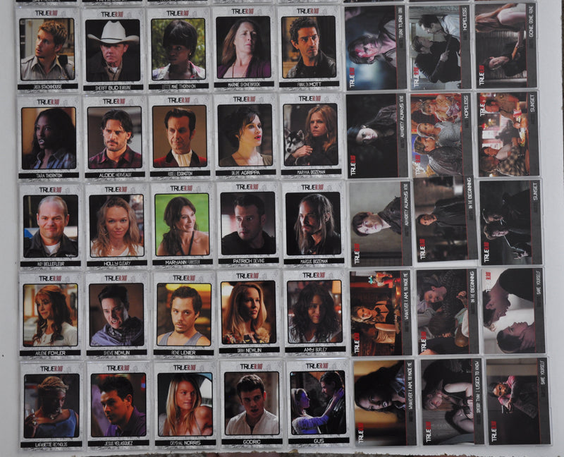 True Blood Archives Trading Base Card Set 72 Cards   - TvMovieCards.com