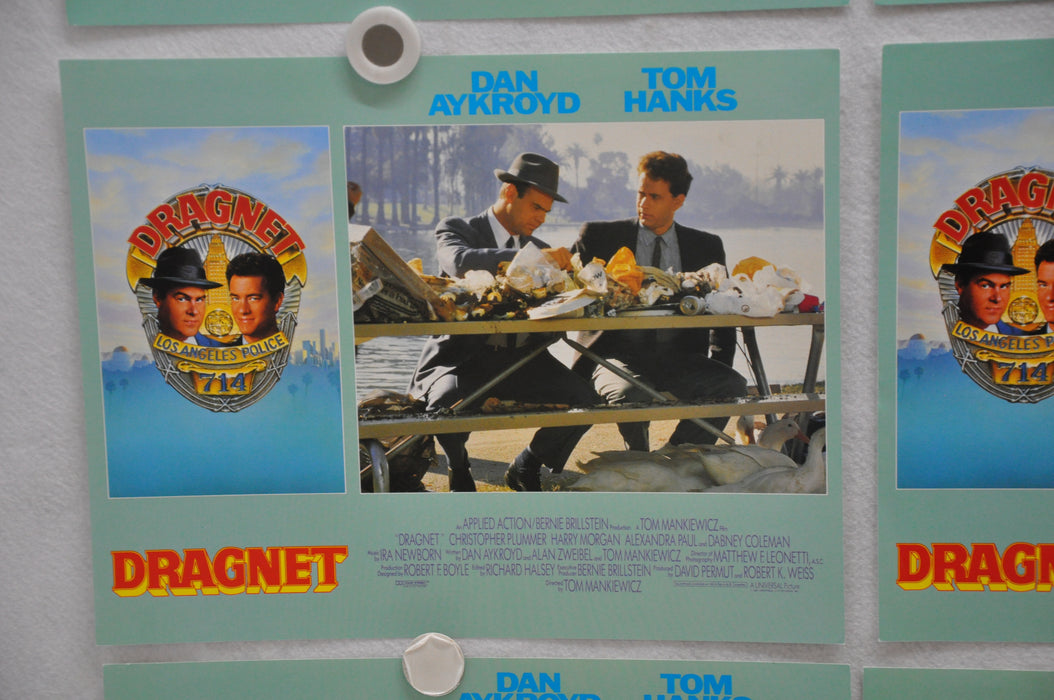 1987 Dragnet Lobby Card Set of 6 11 x 14 Dan Aykroyd Tom Hanks Plummer   - TvMovieCards.com