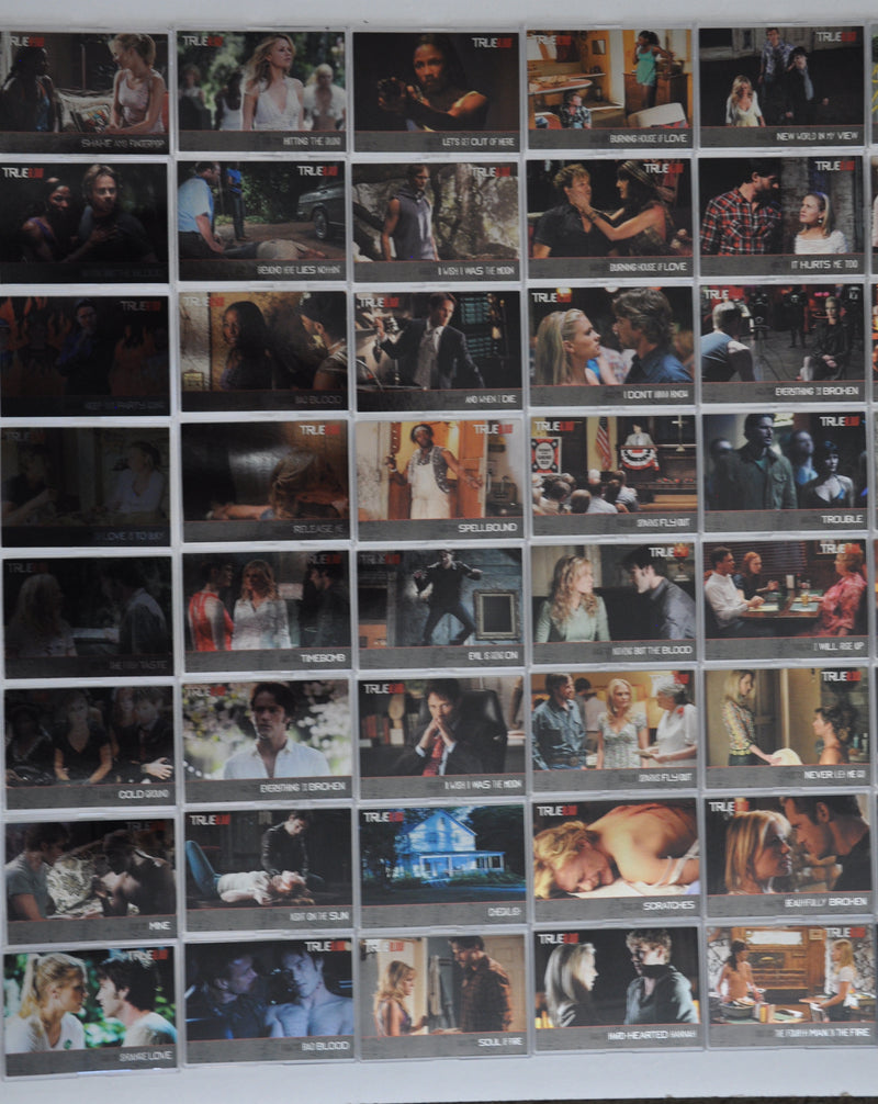 True Blood Premiere Edition Base Parallel Trading Card Set 98 Cards - TvMovieCards.com