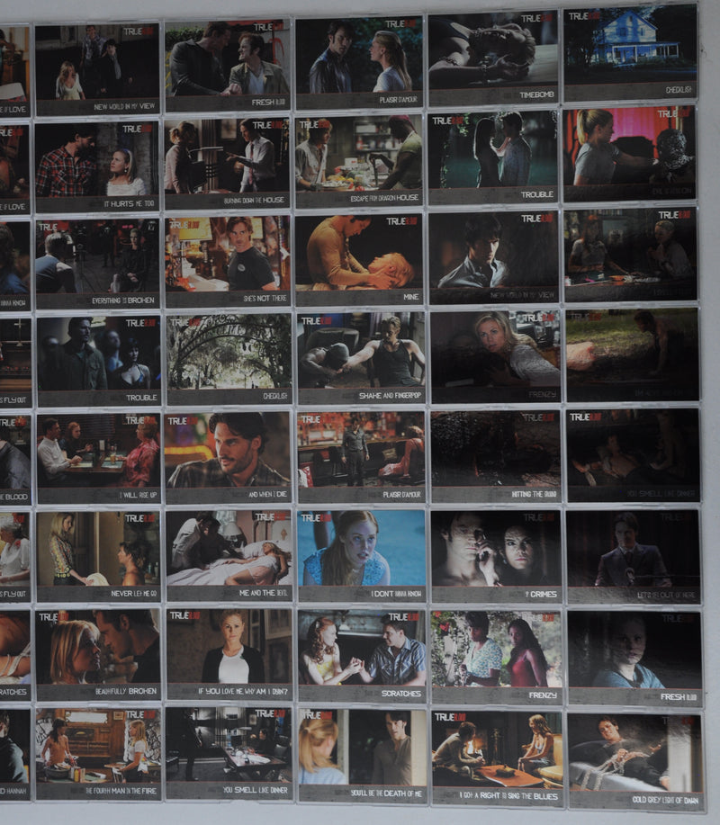 True Blood Premiere Edition Base Parallel Trading Card Set 98 Cards - TvMovieCards.com