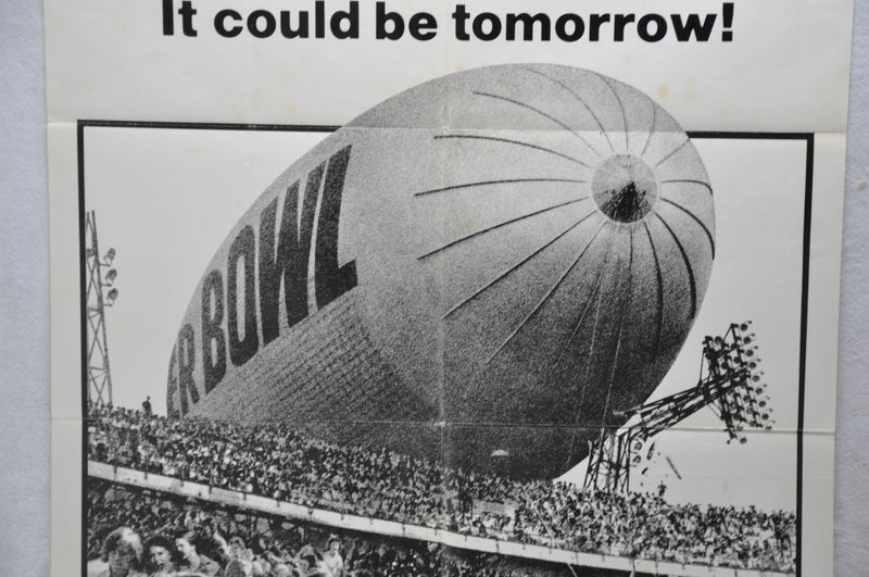 1977 Black Sunday Original 1Sh Movie Poster Robert Shaw, Bruce Dern, Marthe Kell   - TvMovieCards.com