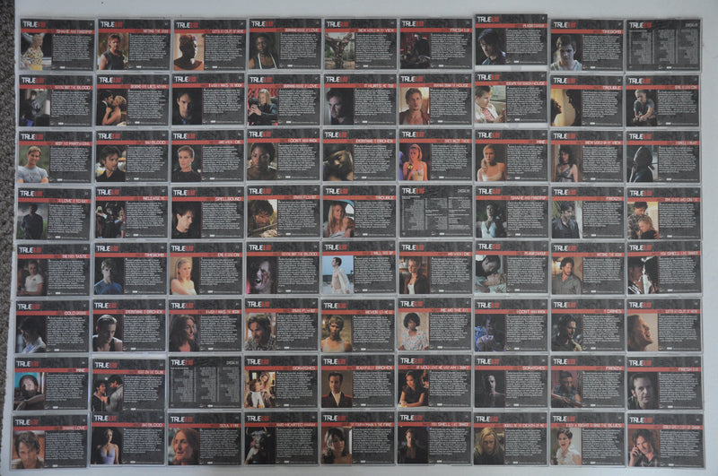 True Blood Premiere Edition Base Parallel Trading Card Set 98 Cards - TvMovieCards.com