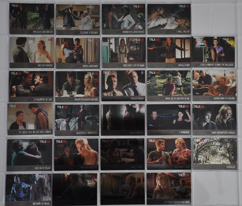 True Blood Premiere Edition Base Parallel Trading Card Set 98 Cards - TvMovieCards.com