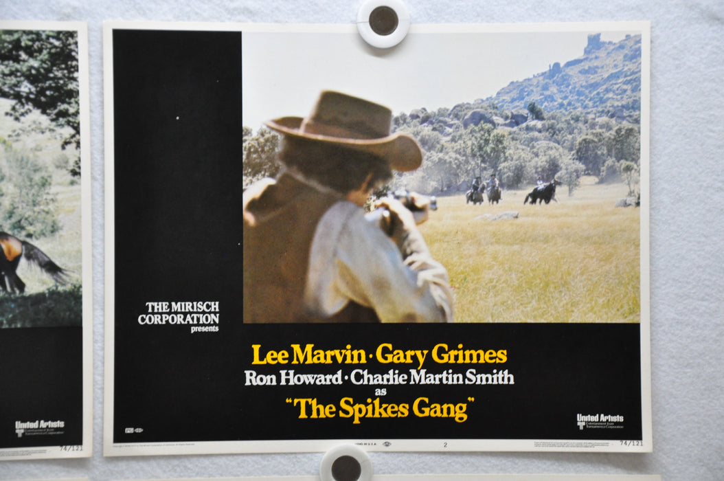 1974 The Spikes Gang Lobby Card Set of 8 11 x 14 Lee Marvin Ron