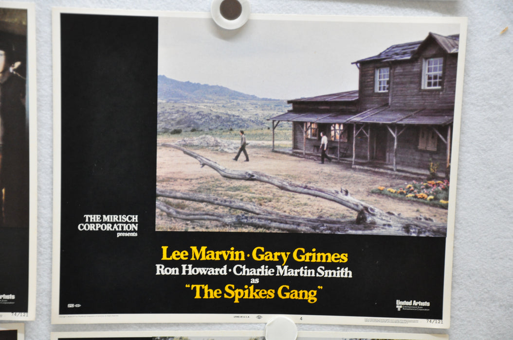 1974 The Spikes Gang Lobby Card Set of 8 11 x 14 Lee Marvin Ron Howard   - TvMovieCards.com