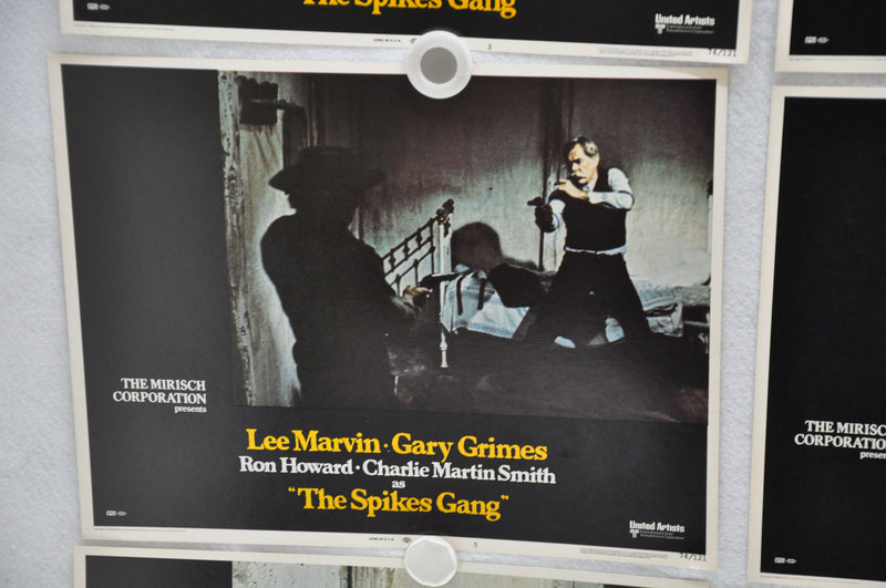 1974 The Spikes Gang Lobby Card Set of 8 11 x 14 Lee Marvin Ron Howard   - TvMovieCards.com