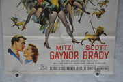 1952 Bloodhounds of Broadway Original 1Sh Movie Poster Mitzi Gaynor Scott Brady   - TvMovieCards.com