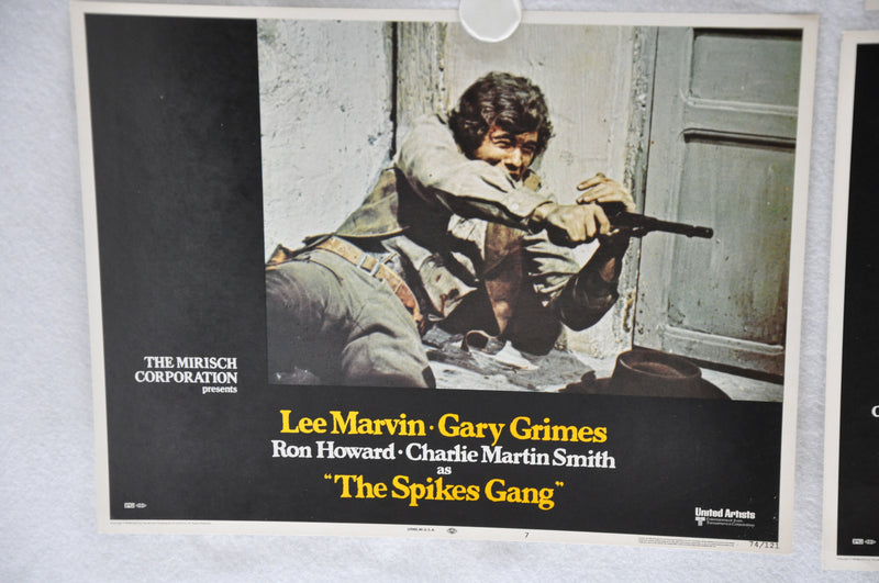 1974 The Spikes Gang Lobby Card Set of 8 11 x 14 Lee Marvin Ron Howard   - TvMovieCards.com