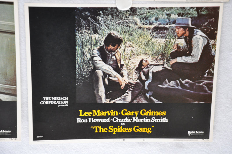 1974 The Spikes Gang Lobby Card Set of 8 11 x 14 Lee Marvin Ron Howard   - TvMovieCards.com
