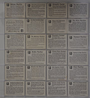 New York World's Fair Attractions Vintage Card Set 24 Cards Ed-U-Cards 1963   - TvMovieCards.com