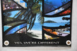 Vintage 1980s British Virgin Islands Travel Poster "We're Different" 20 x 24   - TvMovieCards.com