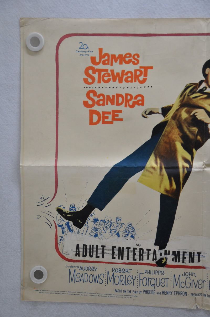 1963 Take Her Shes Mine Original Half Sheet Movie Poster James Stewart   - TvMovieCards.com