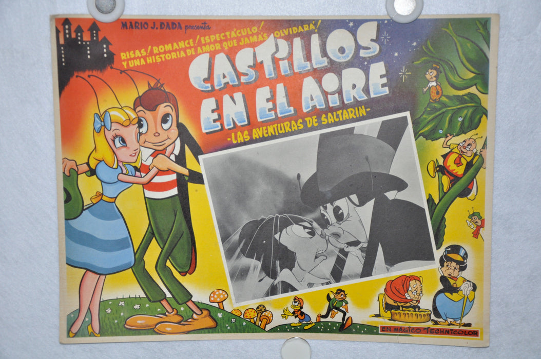 Castillos En El Aire 1938 Mexican Lobby Card Movie Poster Dave Fleischer Cartoon   - TvMovieCards.com